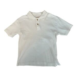 Luigi Classic White Kids Polo Shirt